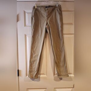 Bandolino Michele tan skinny khaki pants size 4